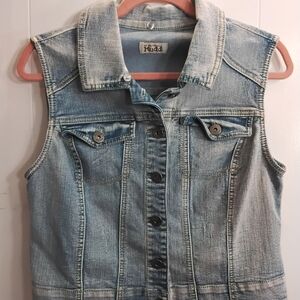 Mudd Light Blue Denim Vest